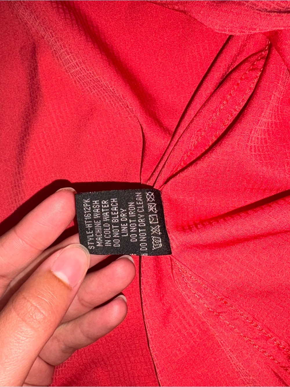 Hooey Habitat Western Red Men's Casual Button Down Shirt - Picture 6 of 6
